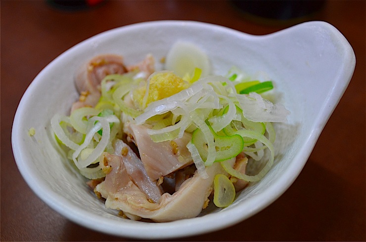 Food at Motsuyaki Ban Yutenji, Meguro, Tokyo – Original Lemon Sour cocktail origin originators birthplace