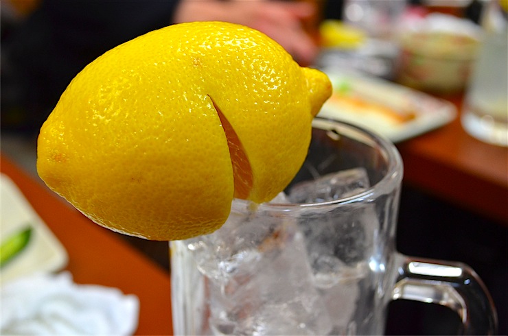 Motsuyaki Ban Yutenji Meguro Tokyo Original Lemon Sour Originators Birthplace