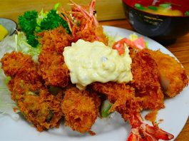Freshly Fried Seafood At The New Toyosu Market