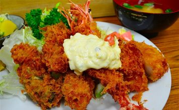 Freshly Fried Seafood At The New Toyosu Market