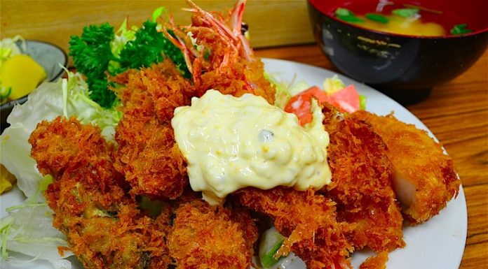 Freshly Fried Seafood At The New Toyosu Market