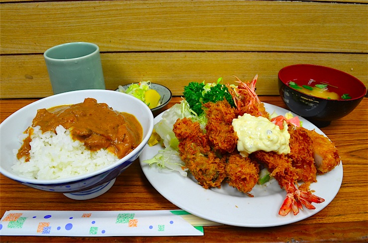 Tonkatsu Yachiyo Toyosu Market - 3F Management Facilities Building – Seasonal Winter Mixed Fry Set