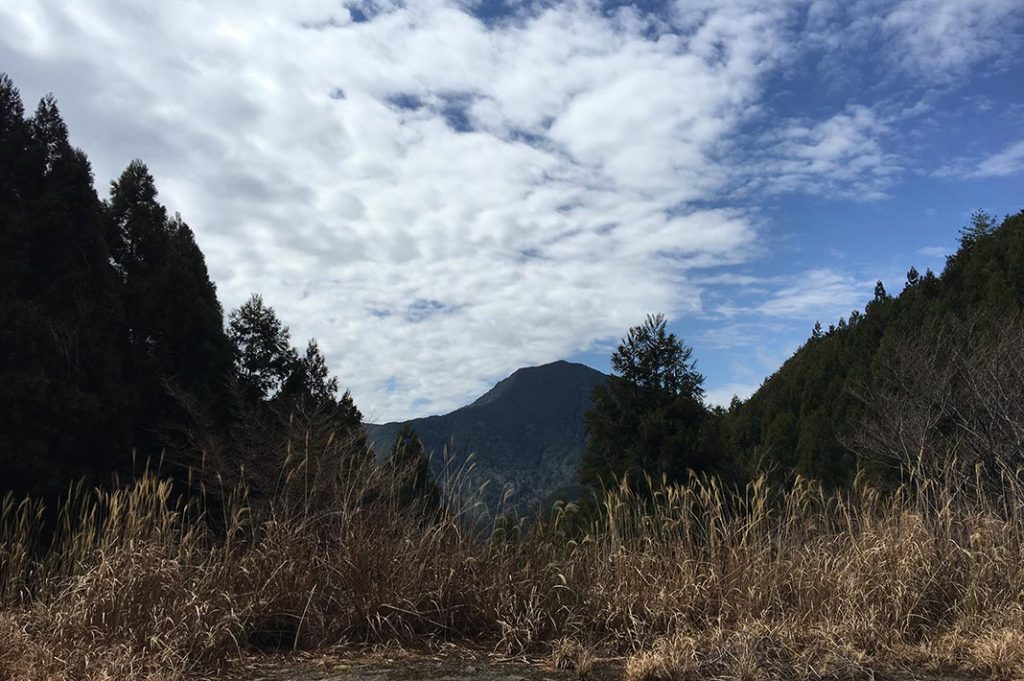 Tsugizakura oji to Kumano Hongu Taisha. From our accommodation in Nonaka, we were facing a 23km journey to Yunomine Onsen via Hongu. 