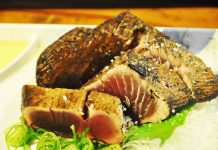 Myojinmaru’s Famous Salted Bonito Tataki kochi bonito tataki myojinmaru