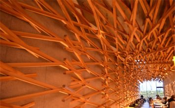 Kengo Kuma’s Starbucks design in Fukuoka