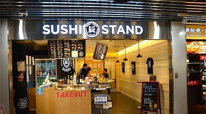 The Best Narita Airport Sushi Bar: Standing Sushi Bar in Terminal 3 terminal-3-narita-sushi-tatsu-standing-bar-2
