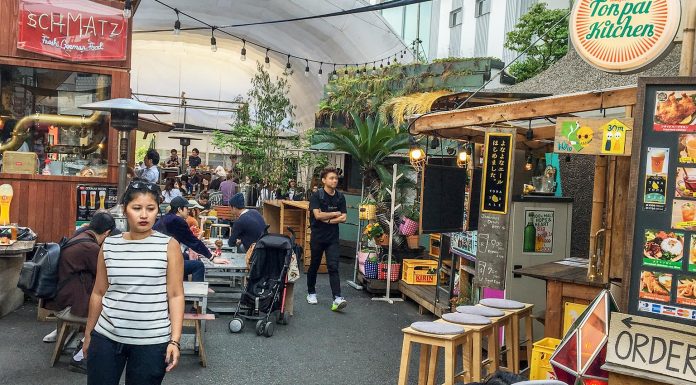 Commune 2nd, Omotesando’s Food Truck Park Paradise