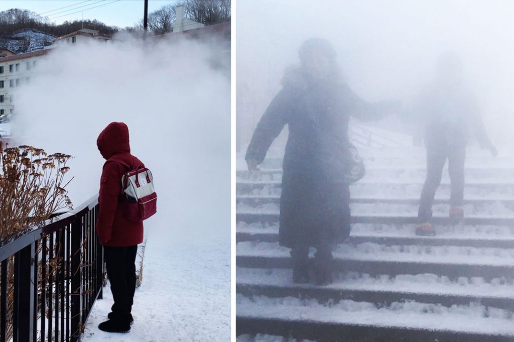 Noboribetsu Onsen Geyser Gensen Park 