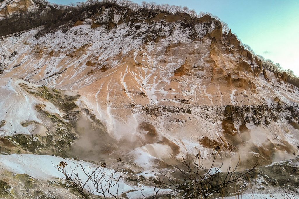 Jigokudani Onsen (Hell Valley) in Noboribetsu