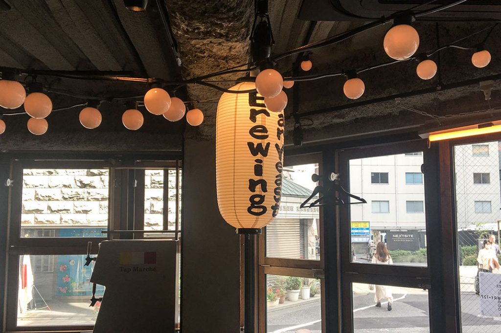 Far Yeast Beer and Bao is a corner bar in a quiet Shibuya backstreet, not too far from the station. 