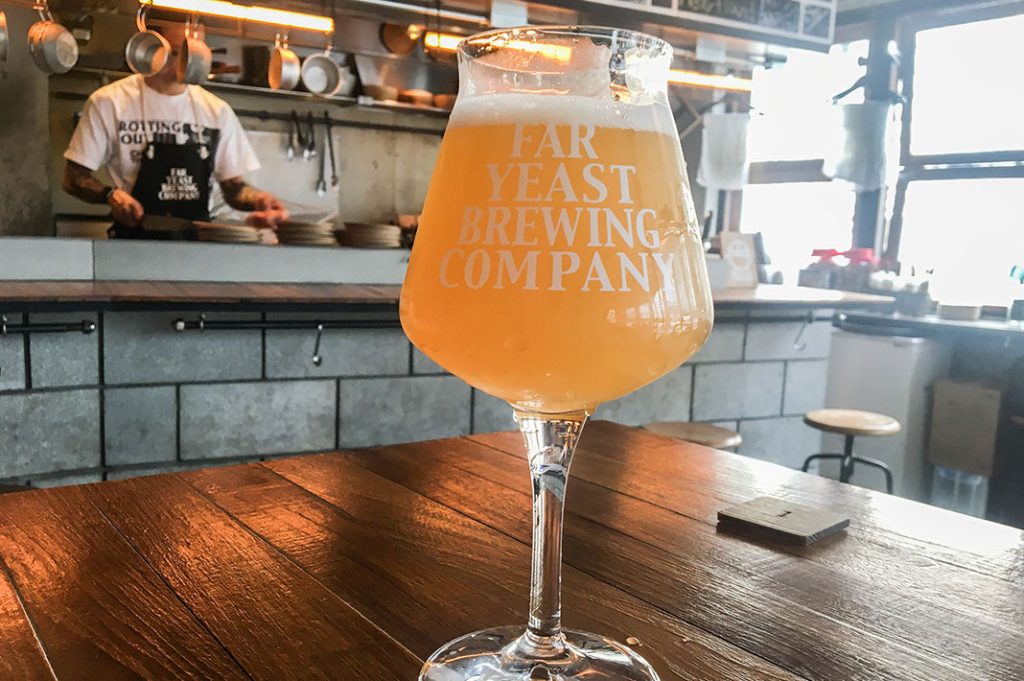 far yeast brewing shibuya bar craft beer