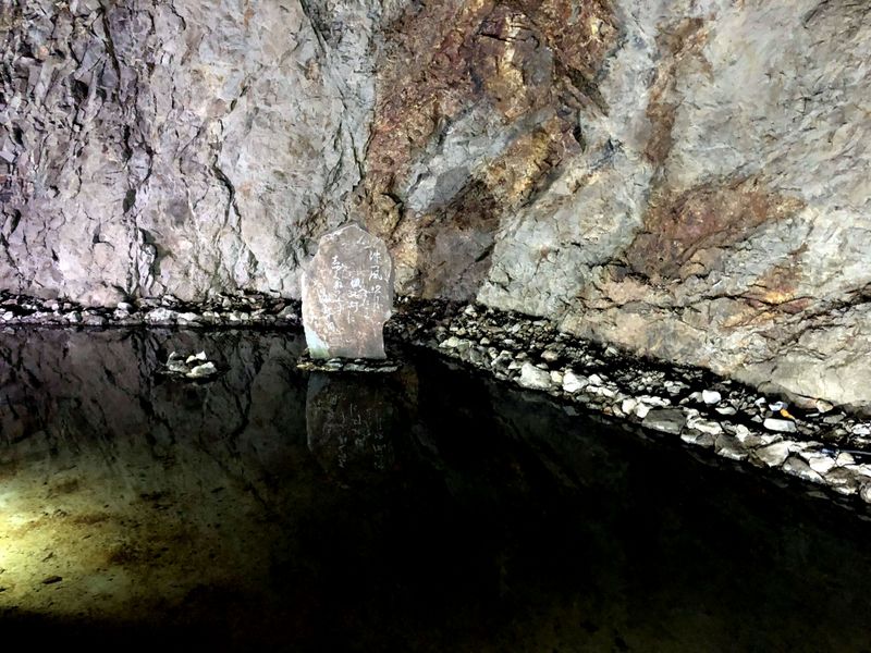 The Iwaya caves guide you to Benzaiten's original shrine (things to do).