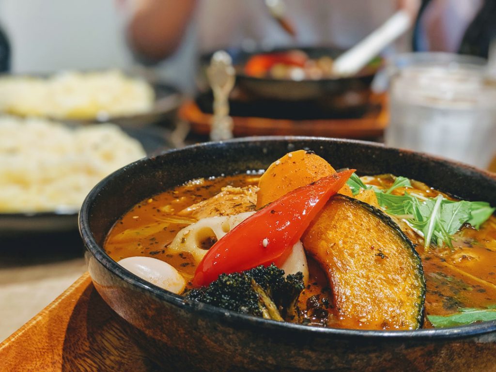 best soup curry tokyo: garaku in nakano and magic spice in shimokitazawa 