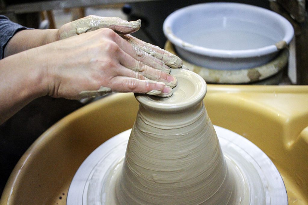 Japanese pottery class kyoto pottery class asahiyaki uji