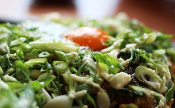 Cook your own dinner at Sakura Tei Okonomiyaki okonomiyaki