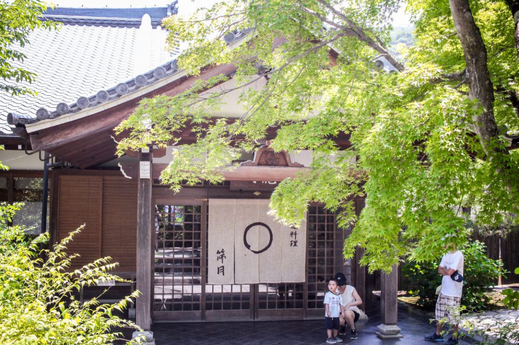 Shigetsu, Arashiyama restaurant serving Bib Gourmand Status Shojin Ryori (Zen Buddhist Vegetarian Cuisine)