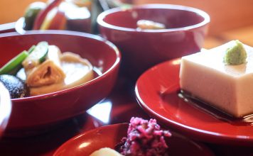 Bib Gourmand Zen Buddhist Vegetarian Cuisine: Shigetsu in Arashiyama