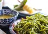 Cool Down With Green Tea Soba, Perched Over A Flowing River