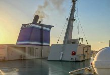 The Okinawa Ferry Voyage: Tokyo to Okinawa Day 14 The top deck was the only escape from the sometimes claustrophobic space below decks.