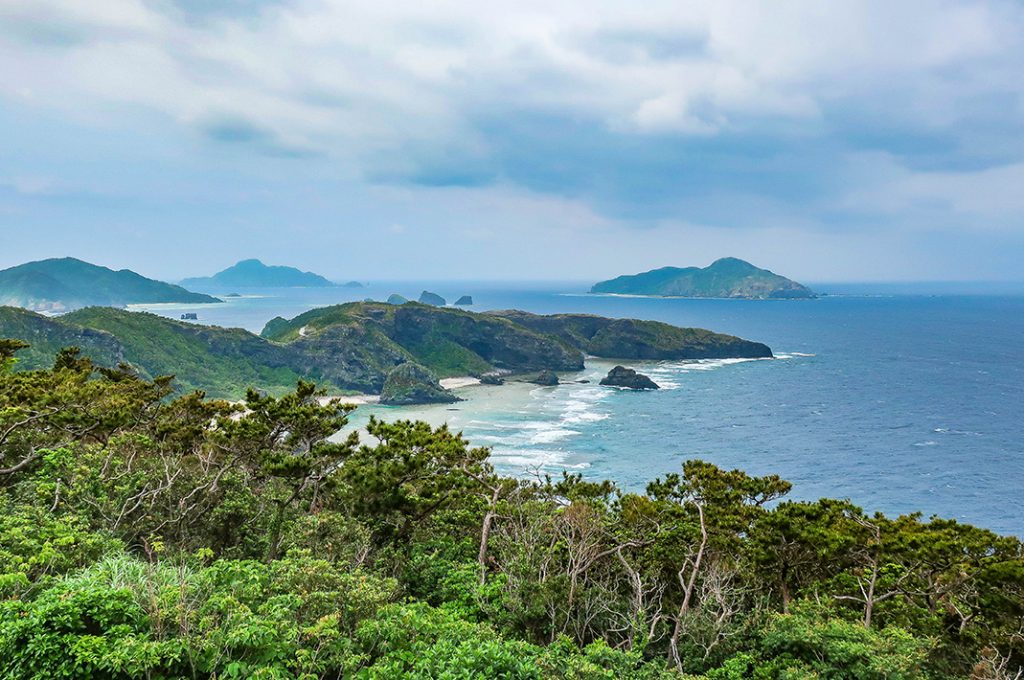 Much of Zamami's coastline is comprised of sandy beaches and coral reef.