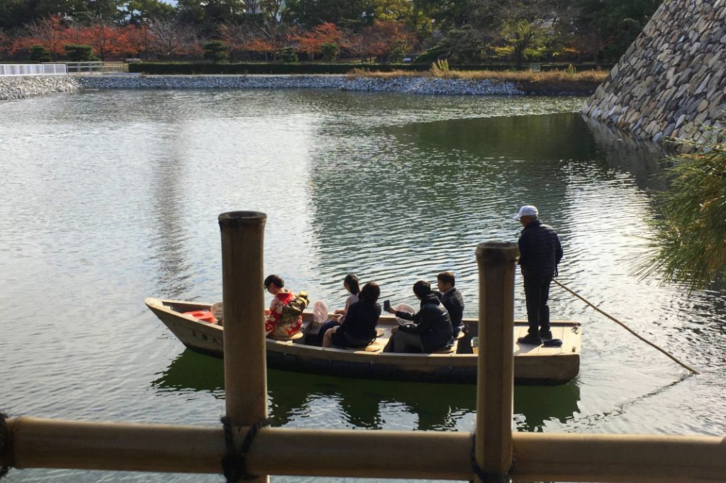 Some visitors enjoying their ride