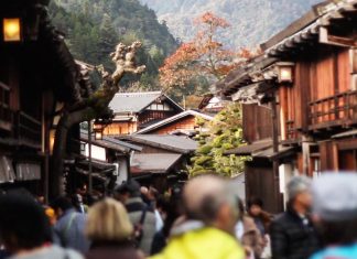 The Nakasendo Trail: 1 day hike from Magome to Tsumago