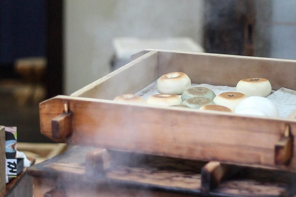 Steamed version along the Nakasendo Trail in Nagano. 