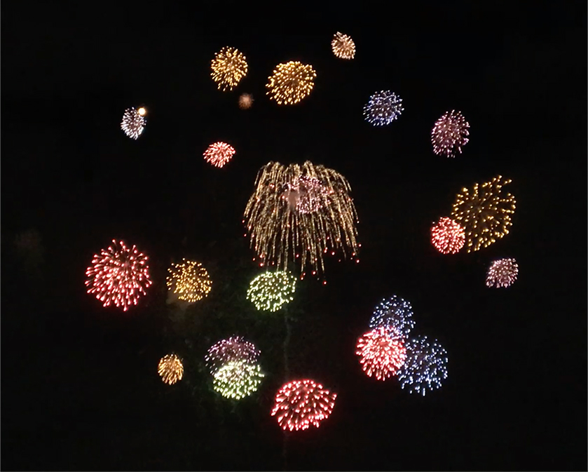 Tamagawa Fireworks Festival futakotamagawa