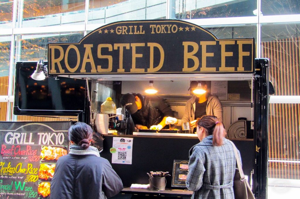This food truck offers some Tokyo favourites.