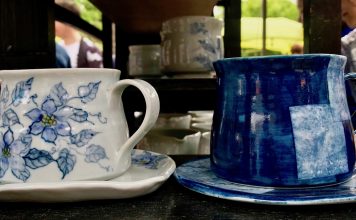 Chion-ji Handicraft Market Kyoto: Handmade Craft Heaven Ceramic mugs at Chion-ji market