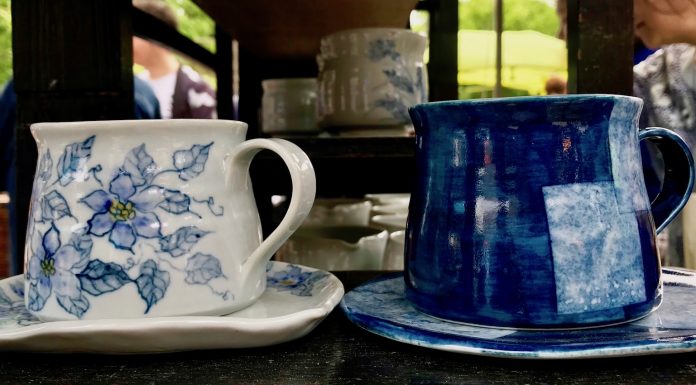 Chion-ji Handicraft Market Kyoto: Handmade Craft Heaven Ceramic mugs at Chion-ji market