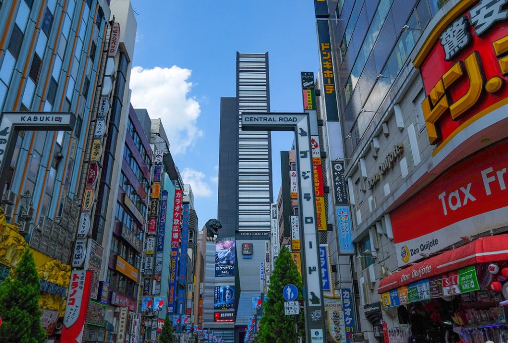 Godzilla Road in Kabukicho