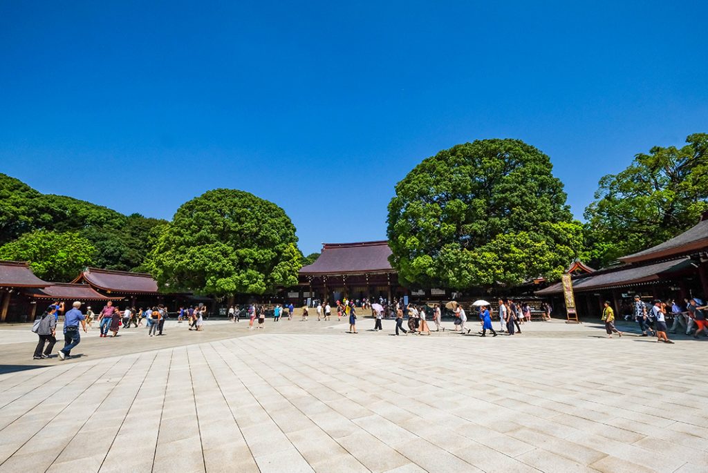 Meiji Shrine is one of the significant shrines in Tokyo