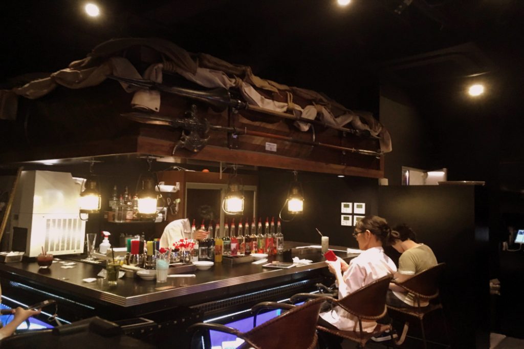 This final fantasy-themed bar is worthy of any sky pirate.