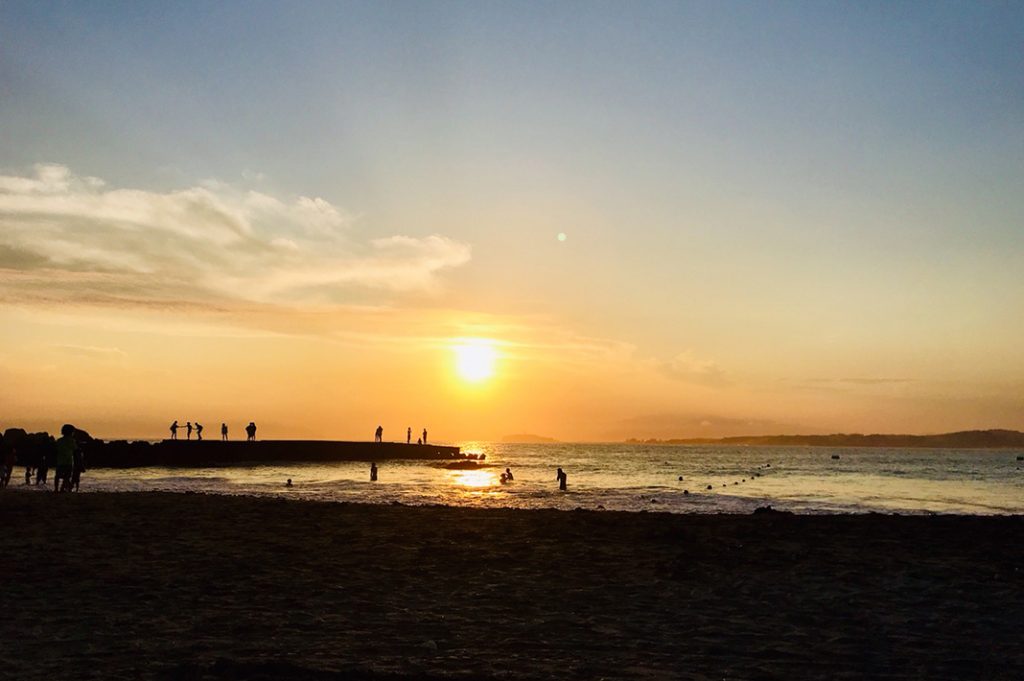 Morito Beach is a beach near Tokyo featuring sand, sun and summer fun! 