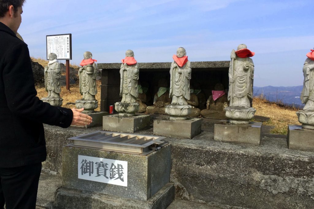 These statues keep watch over the surrounding area