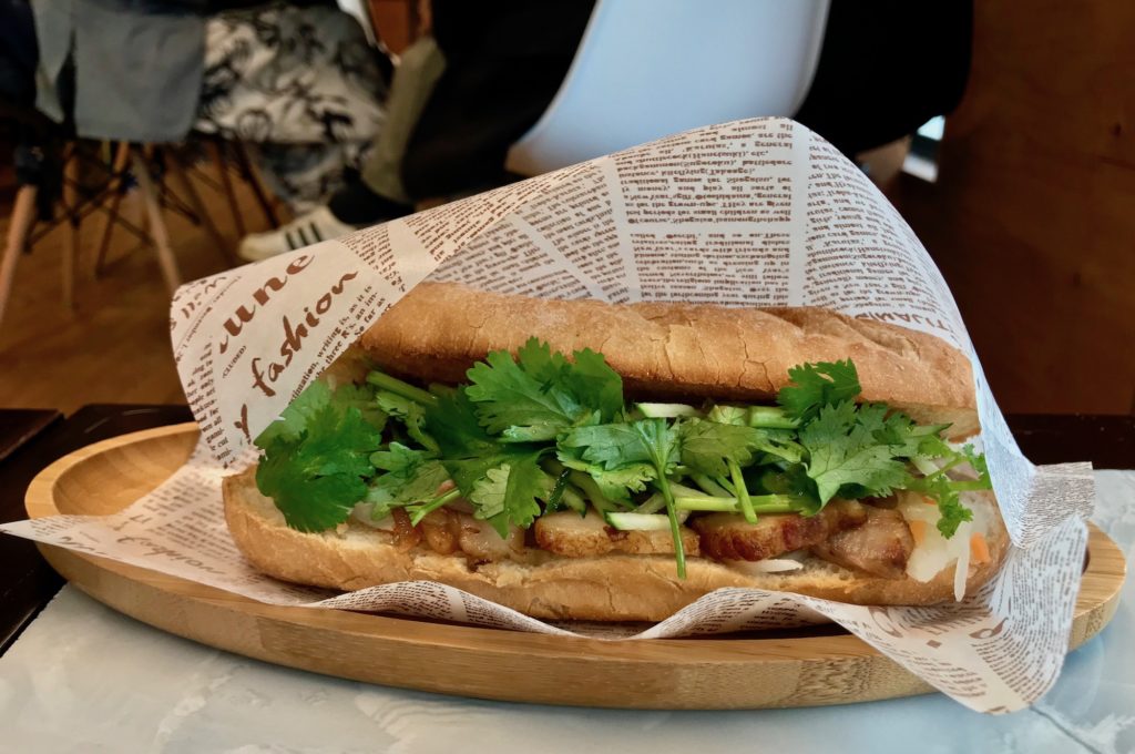 Banh mi at Cafe Giang