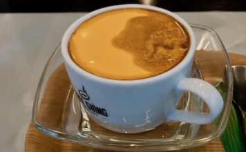 Liquid Tiramisu in a Cup: Vietnamese Egg Coffee at Cafe Giang in Yokohama Cafe Giang's signature egg coffee