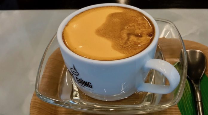 Liquid Tiramisu in a Cup: Vietnamese Egg Coffee at Cafe Giang in Yokohama Cafe Giang's signature egg coffee