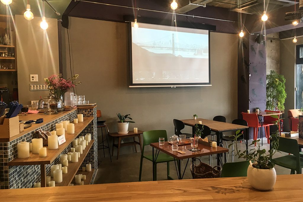 Interior of Crowley's California Kitchen