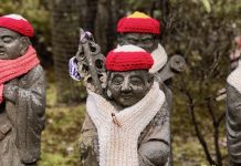 These Adorable Knitted Hats Are Unmissable on Miyajima
