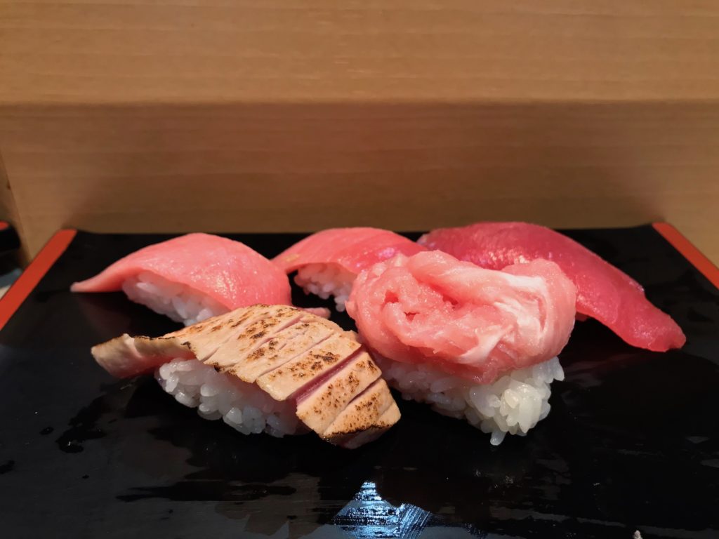 5-piece tuna set