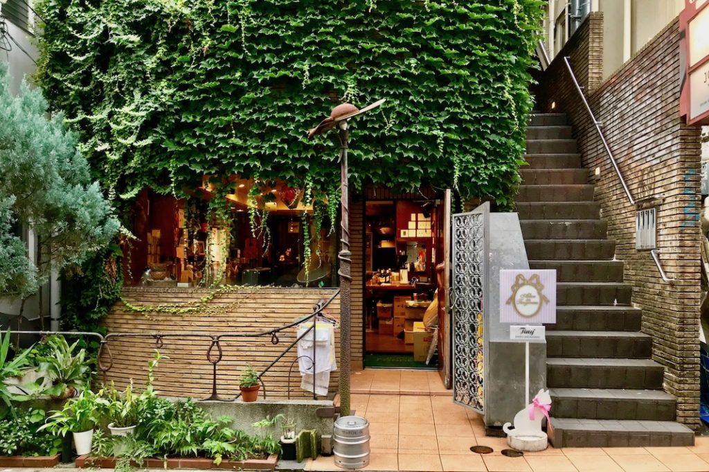 A curry rice shop in Harajuku