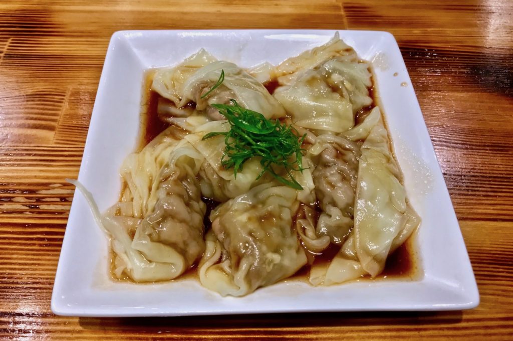 Gorgeous wonton at Shibasakitei