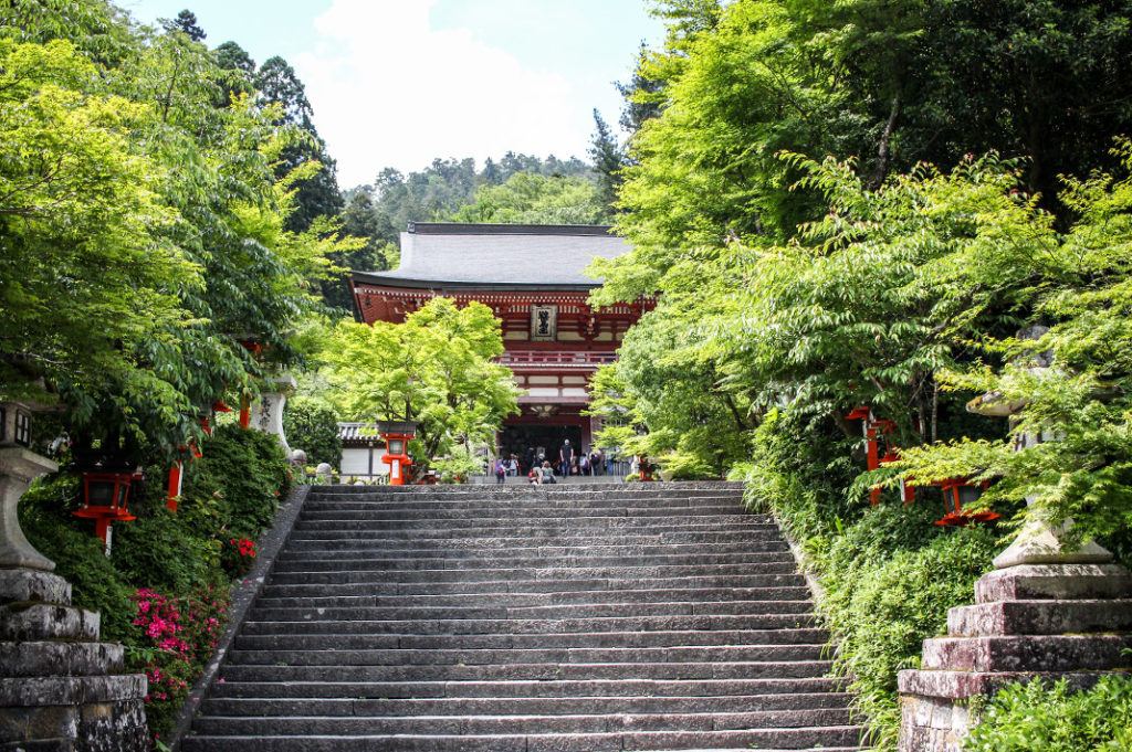Kibune Kurama Hike - Niomon Gate in Kurama