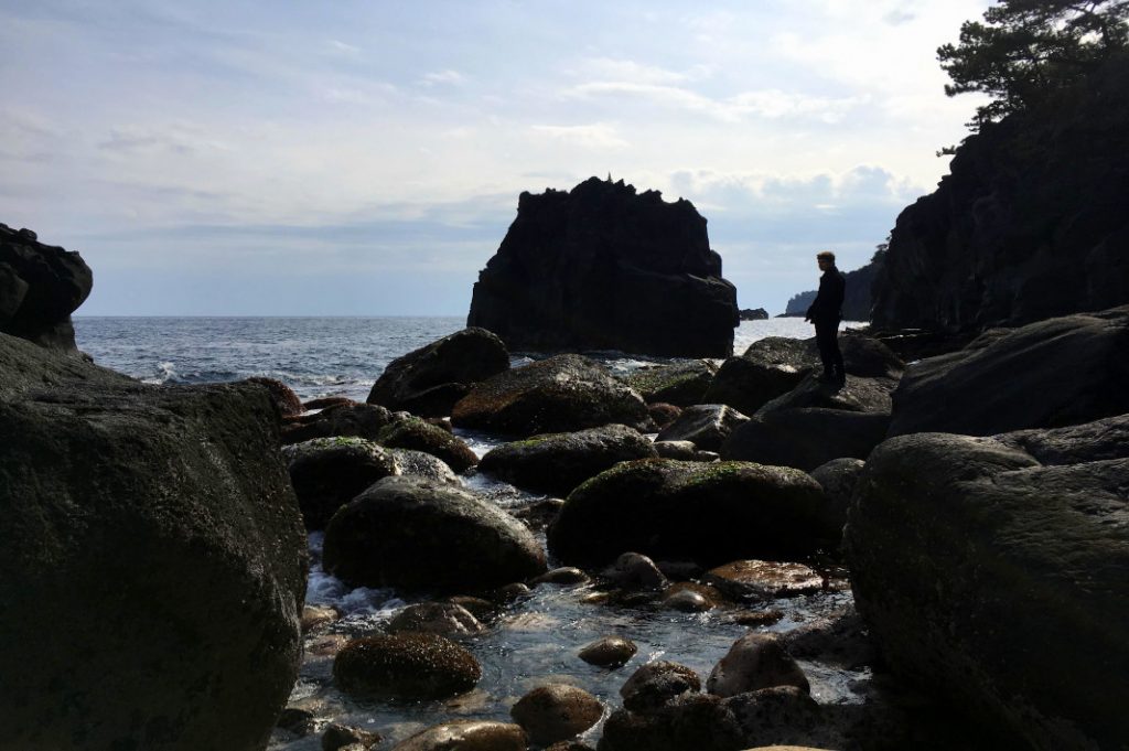 The Jogasaki Coast is a great location for moody pictures.