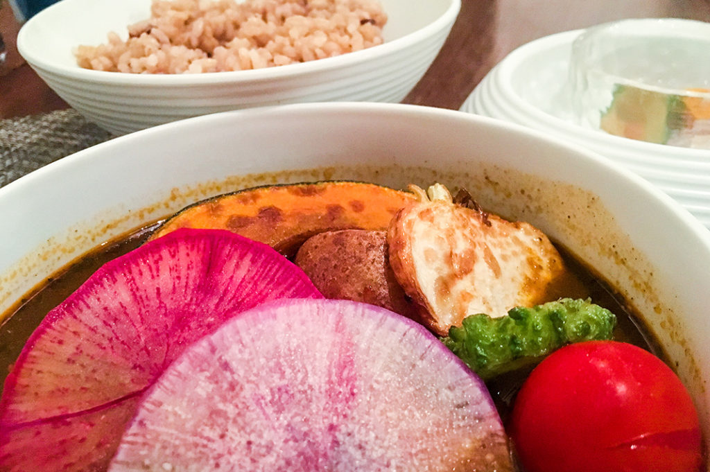 Soup Curry: Saido vegan restaurant in Jiyugaoka, Tokyo