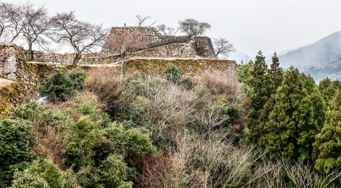 Dizzying Heights at Takeda Castle: Tokyo to Okinawa Day 4