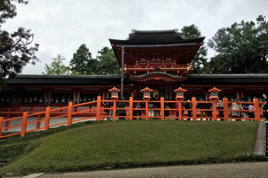 Kasuga Taisha Shrine in Nara Deer Park.