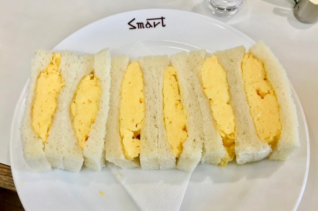 Egg sarnies for your morning at Smart Coffee Kyoto